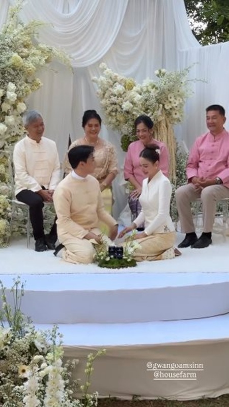 กวาง เดอะเฟซ แต่งงานแบบล้านนา