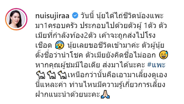 นุ้ย สุจิรา