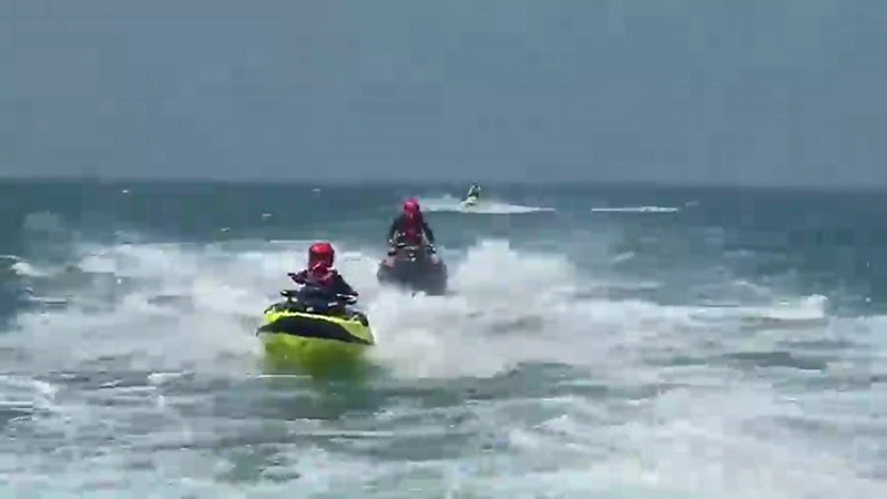 น้องออก้า ขี่เจ็ตสกีข้ามอ่าวไทย