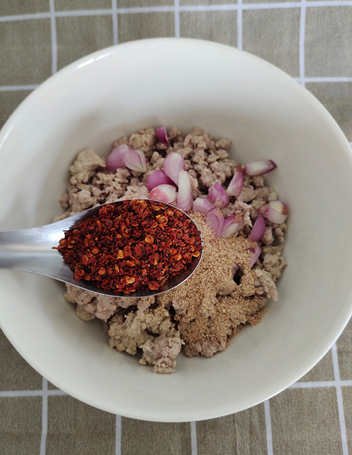 ลาบหมู