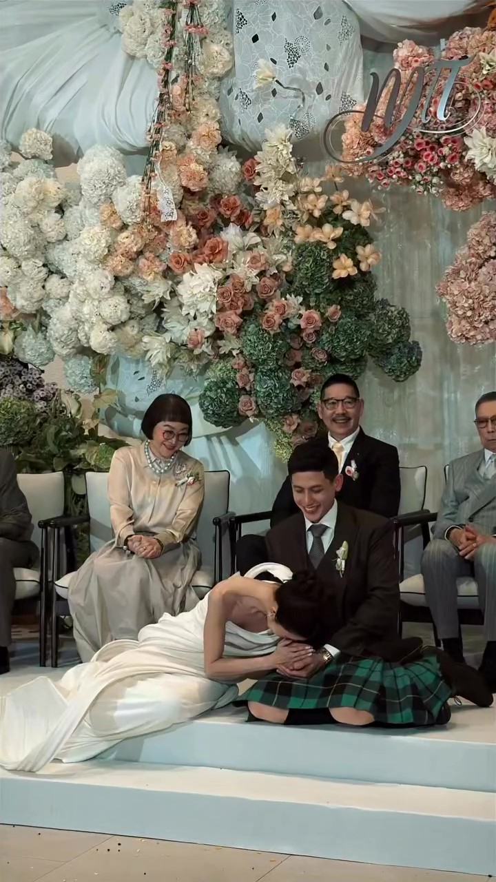  มายด์ ลภัสลัล พาย สุนิษฐ์ เข้าพิธีหมั้นหวานชื่น