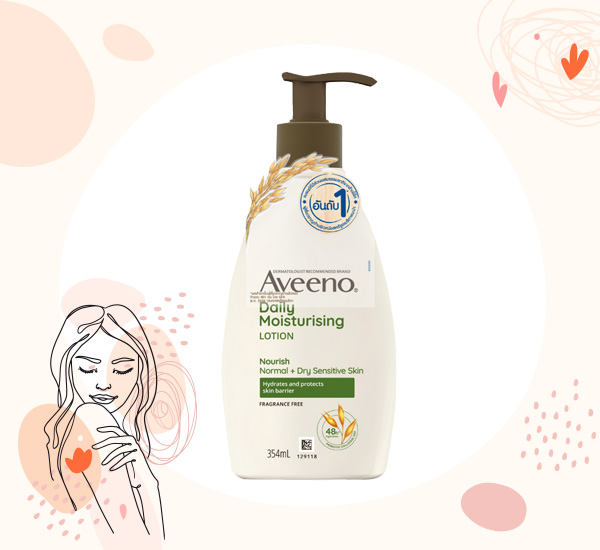 Aveeno Daily Moisturizing Lotion ครีมบํารุงผิวกาย