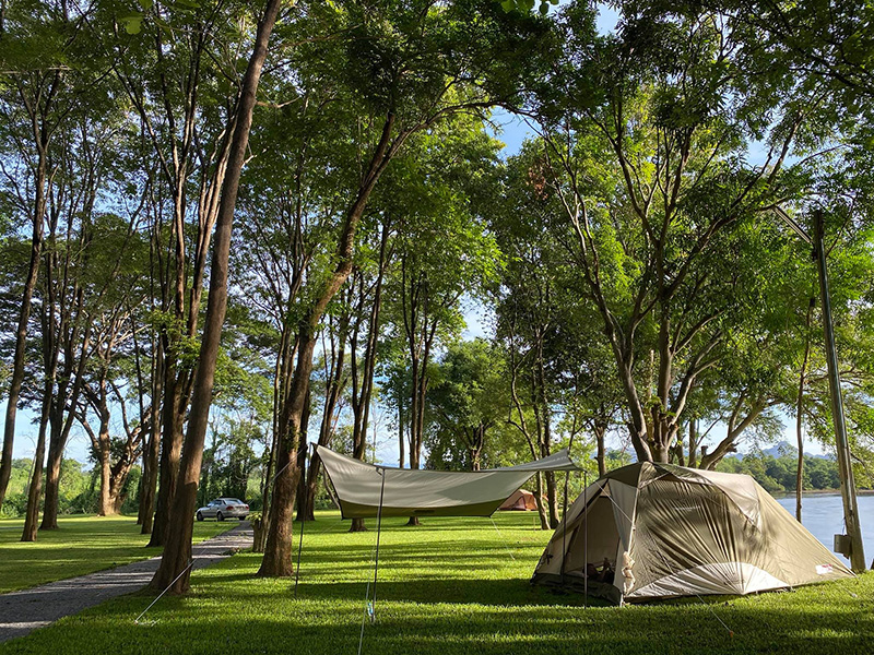 ที่พักกาญ กางเต็นท์