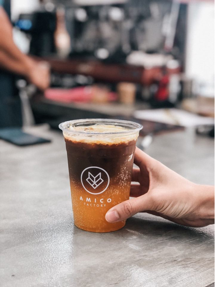 ร้านกาแฟ เมนูกาแฟส้ม