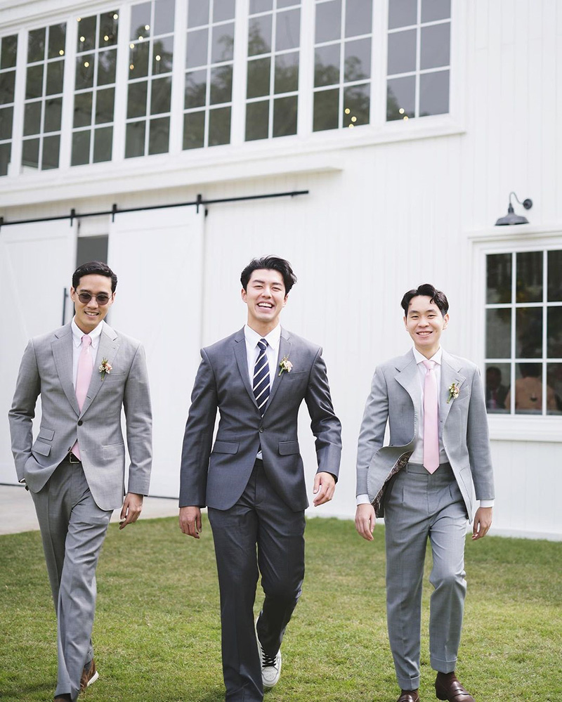 นาย ณภัทร ไปงานแต่งงาน ลุคเพื่อนเจ้าบ่าว เจอแซวสนั่น 