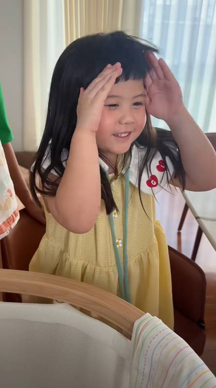 โมเมนต์น่ารัก น้องเกล มาหา น้องพบรัก