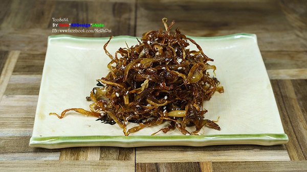 เห็ดนางฟ้าทอด