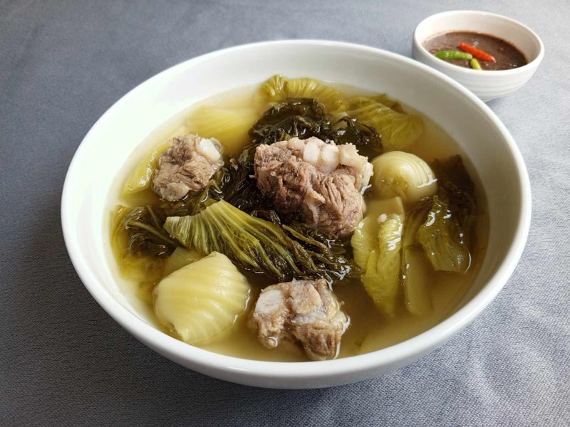 ต้มจืดผักกาดดอง