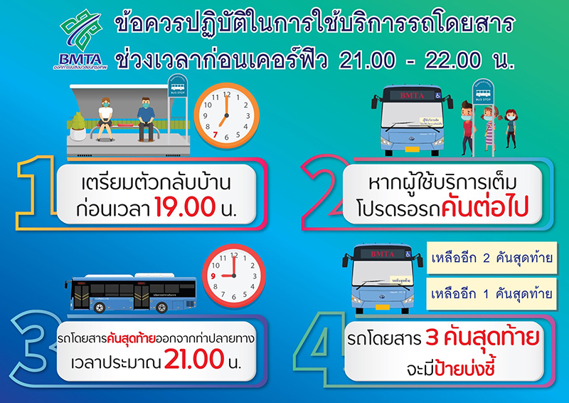 รถเมลล์ ปรับเวลาเดินรถ