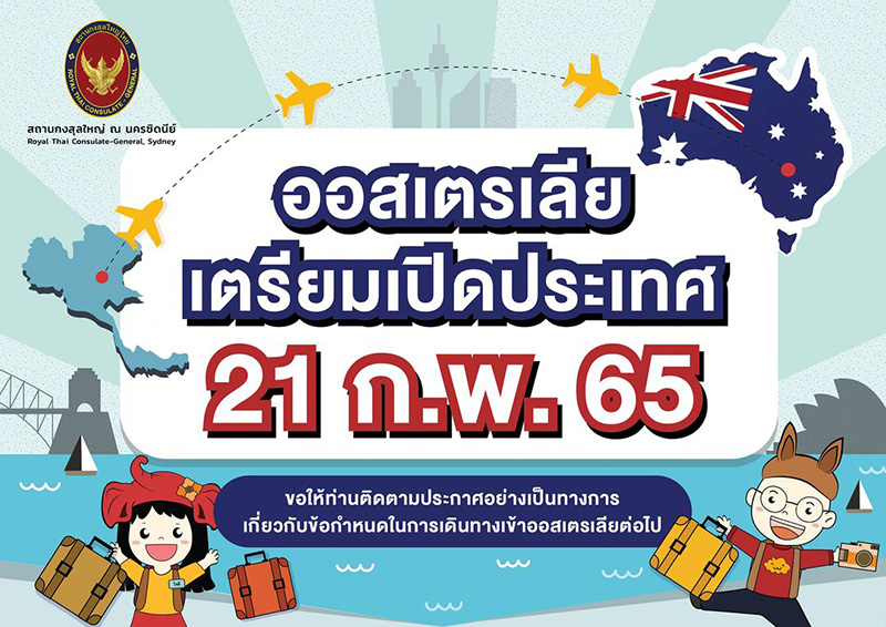 ออสเตรเลีย เปิดประเทศ