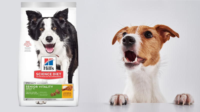 อาหารสุนัขแก่ Hill's Science Diet