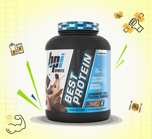 10 เวย์โปรตีนสำหรับผู้ชายสร้างกล้าม ยี่ห้อไหนดี ดื่มง่าย ได้โปรตีนสูง