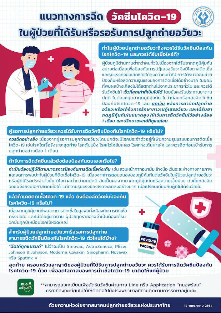 ฉีดวัคซีนโควิด