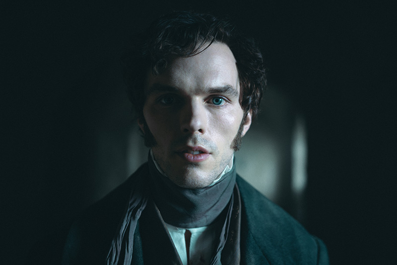 ภาพจากภาพยนตร์ Nosferatu (2024) ที่ นิโคลัส โฮลต์ รับบทนำ