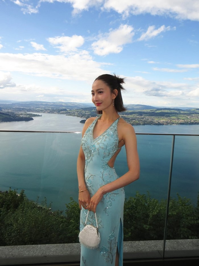 แต้ว ณฐพร ไฮโซณัย ควงคู่ร่วมงานแต่งเพื่อนที่สวิตเซอร์แลนด์