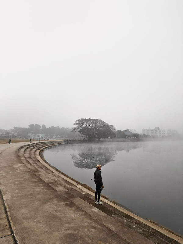 หนองน้ำครก น่าน ต้นจามจุรี