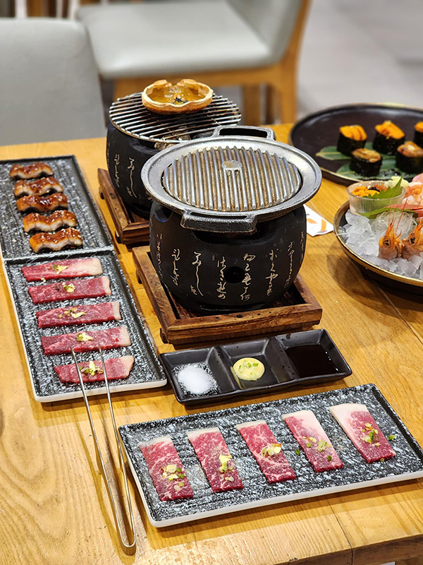 บุฟเฟต์ปิ้งย่างร้าน Neta Fish & Meat