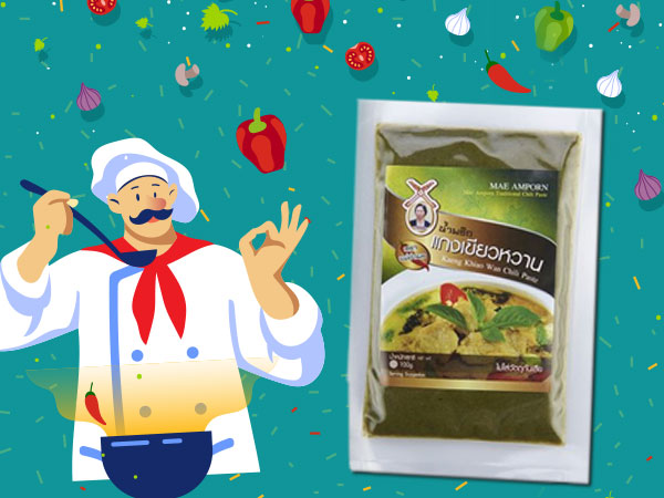 เครื่องแกงเขียวหวานสำเร็จรูป