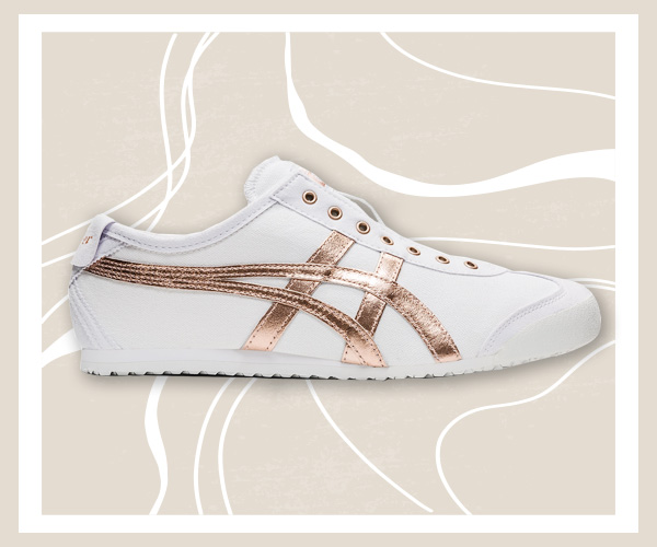 Onitsuka Tiger Mexico 66 Slip-on รองเท้าผ้าใบสีขาวผู้หญิง 2023