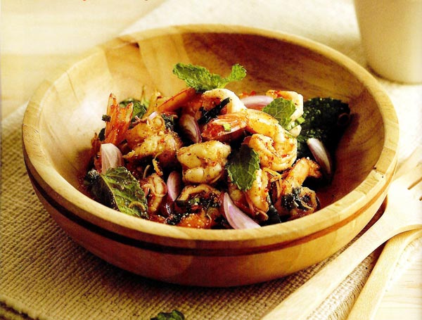 ยำกุ้งสะดุ้งแซ่บ 