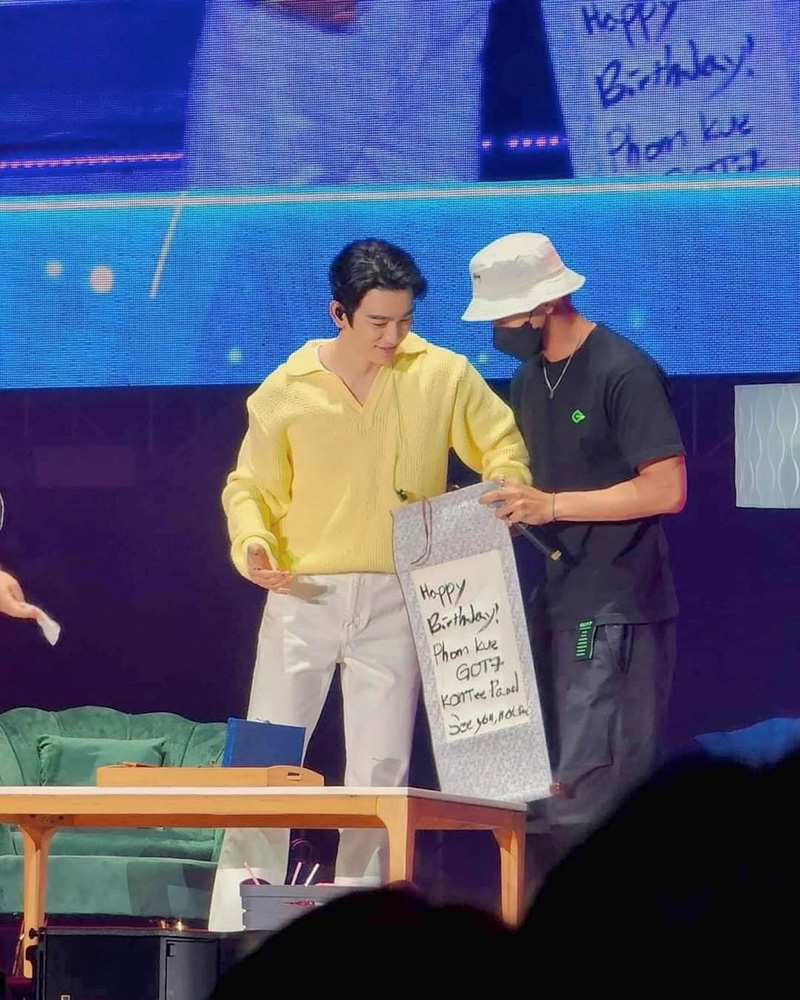 เต้ย พงศกร เป็นลักกี้แฟน จินยอง GOT7 