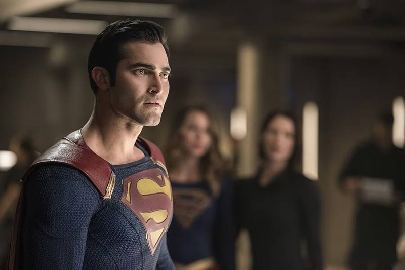 ภาพ Tyler Hoechlin ในบท ซูเปอร์แมน ซีรีส์ Supergirl