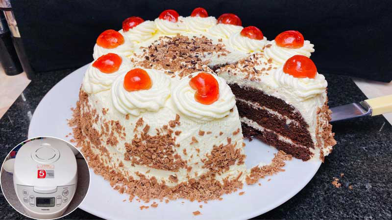 เค้กช็อกโกแลต เมนูจากหม้อหุงข้าว สูตรอาหาร