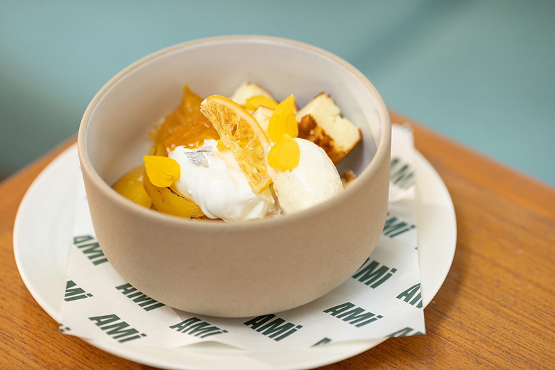 Sparkled Peach Melba เมนูจากสก๊อตรังนกแท้