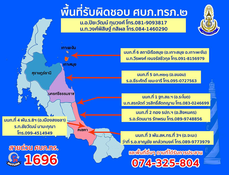 รวมเบอร์ช่วยผู้ประสบภัยน้ำท่วมหาดใหญ่
