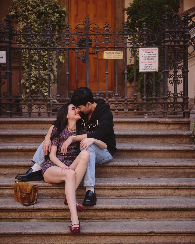 ใหม่ ดาวิกา - เต๋อ ฉันทวิชช์ สวีตหวานกลางมิลาน อิตาลี 