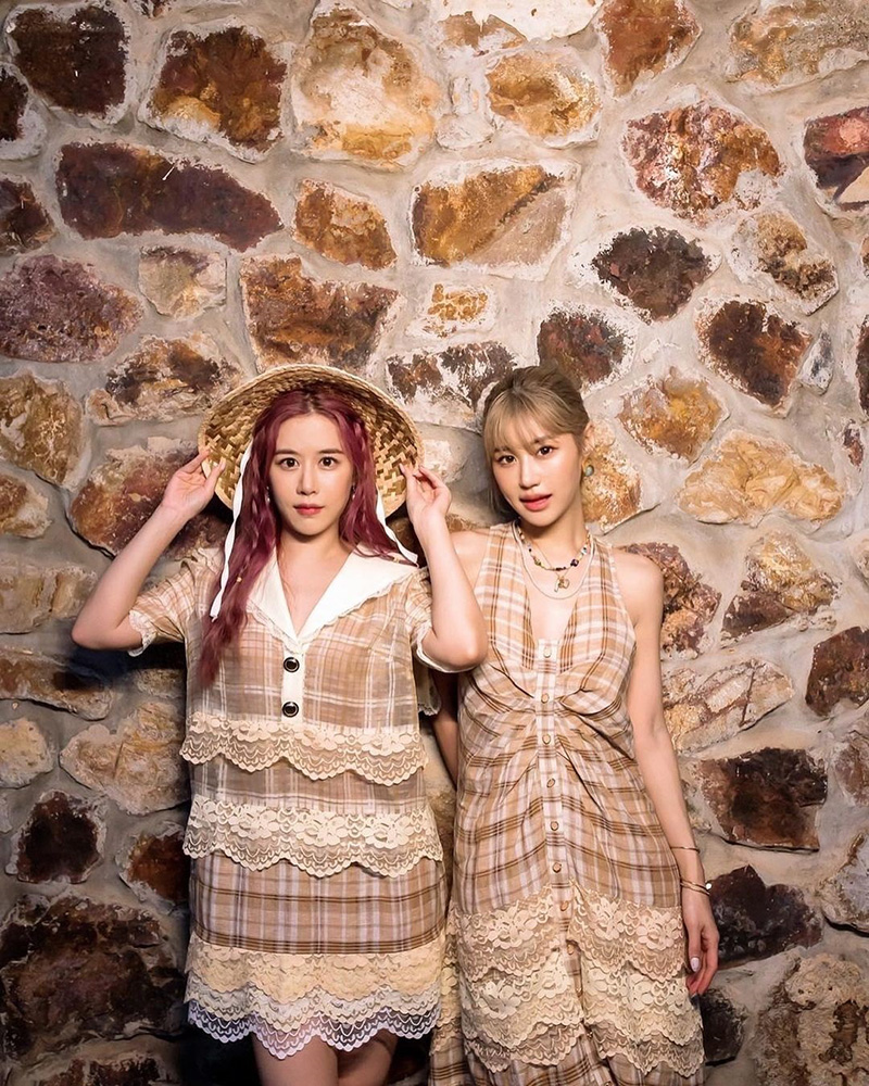 บอย เฟย์ มากับ ว่าน  ฟาง กินโอมากาเสะด้วยกัน