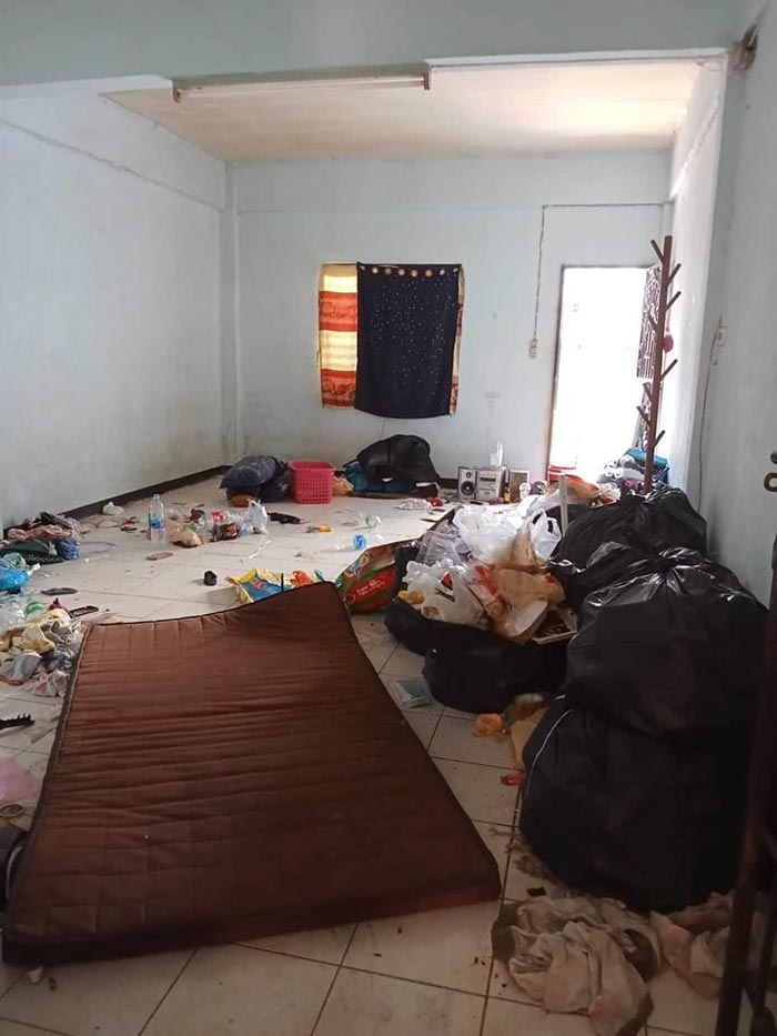 แม่ลูกอ่อน ทำห้องสกปรก