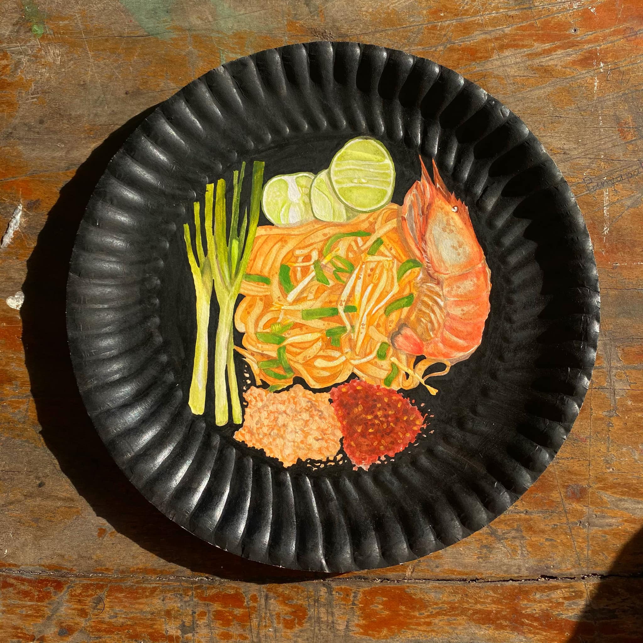 ระบายสีอาหาร