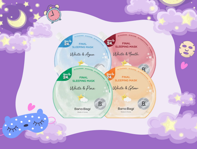 สลีปปิ้งมาสก์ ยี่ห้อไหนดี Sleeping Mask มาสก์หน้าก่อนนอน ดูแลผิวหน้า