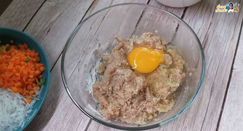 สูตรหมักหมูสับทรงเครื่อง