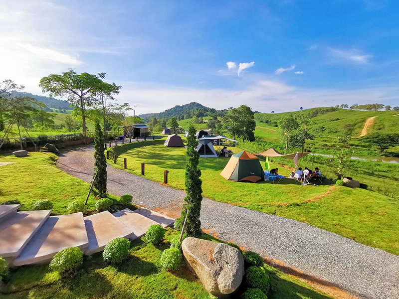 จุดกางเต็นท์ ชลบุรี