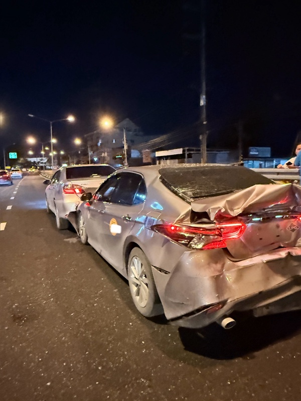 เรียวตะ โอมิ หนุ่มญี่ปุ่นในไทย เล่านาทีอุบัติเหตุ รถชนยับหน้า-หลัง