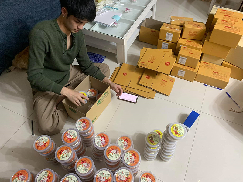 แบงก์ ศรราม น้ำเพชร โควิด 19