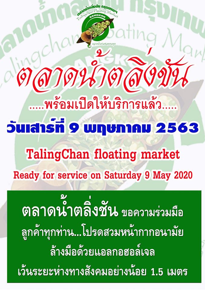 ตลาดเปิดหลังโควิด-19 