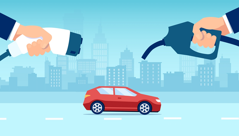 การประหยัดพลังงาน รถยนต์ไฟฟ้า