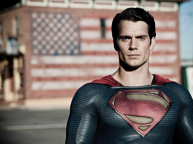 ภาพ Henry Cavill สวมชุด Superman ใน Man of Steel