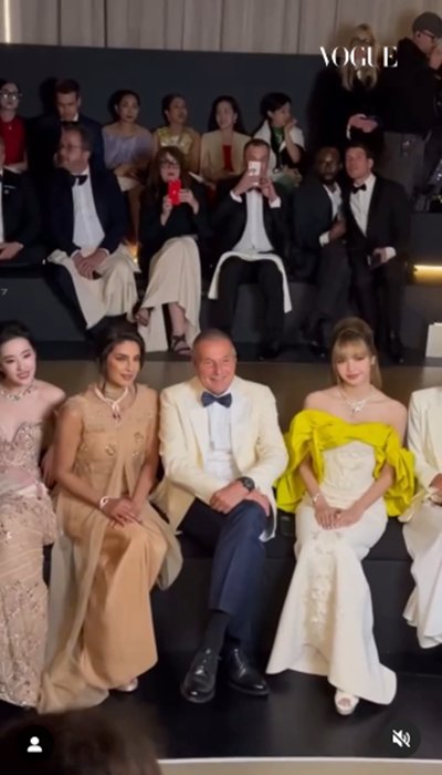 ลิซ่า ห่มเครื่องเพชร 5.52 กะรัต ร่วมงานเปิดตัว Bvlgari