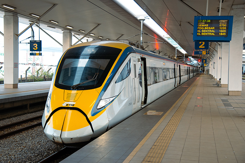 นั่งรถไฟไปมาเลเซีย
