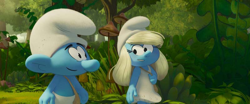 ตัวละครสเมิร์ฟจากหนัง Smurfs 2025
