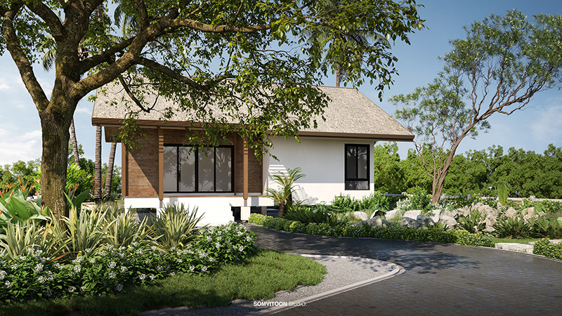 บ้านในสวน Green Delwald