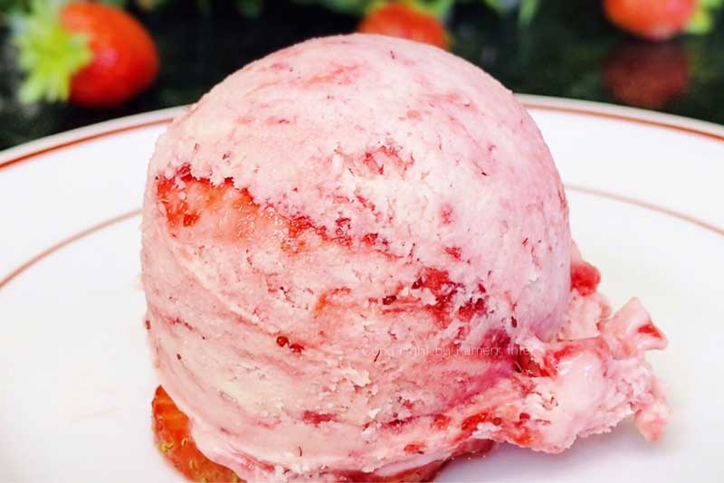 ไอศกรีมสตรอว์เบอร์รี