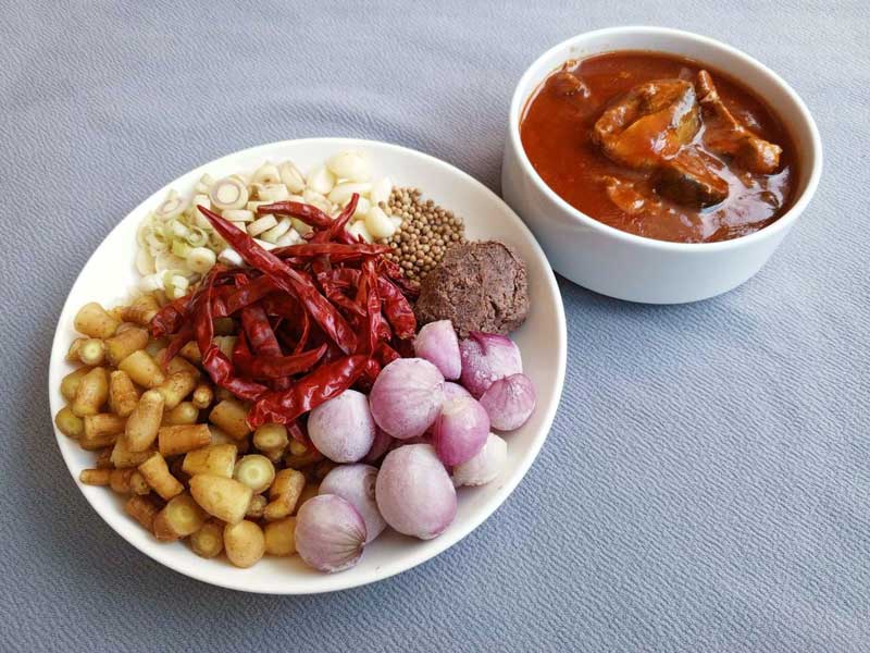 ส่วนผสมน้ำพริกแกง