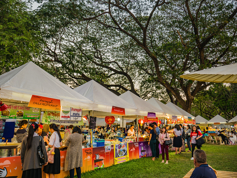 งานกาชาด 2568 สวนลุม