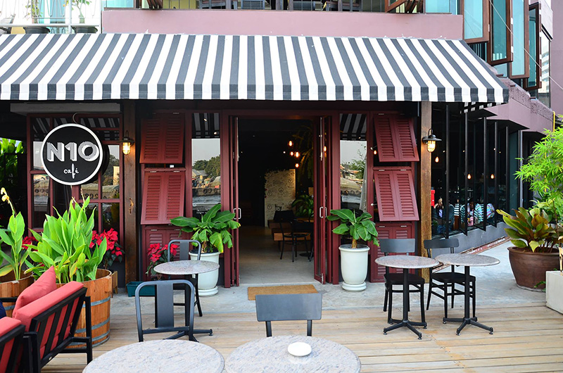 คาเฟ่ริมน้ำ 2568 ร้าน N10 cafe