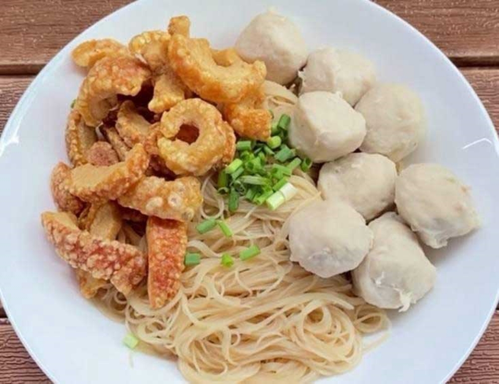 วิธีทำหมี่คลุก